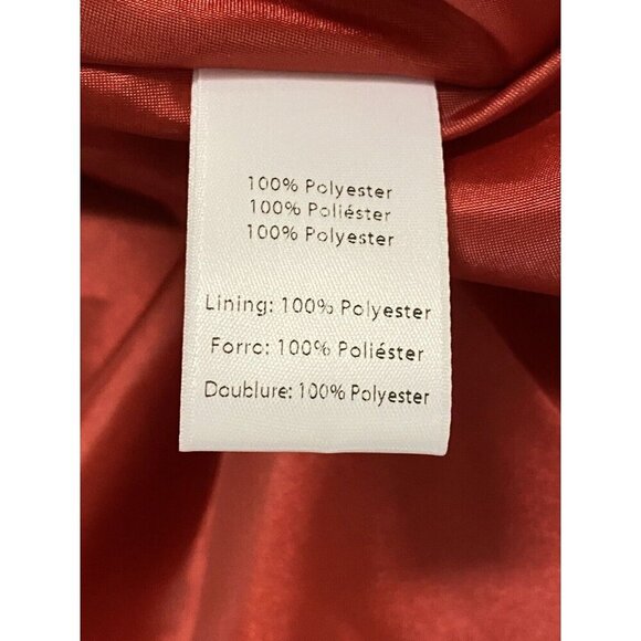 Autumn Adeigbo Fleur Sz 4 Dress Red Black Georgette Butterfly Designer Luxury - Picture 7 of 12